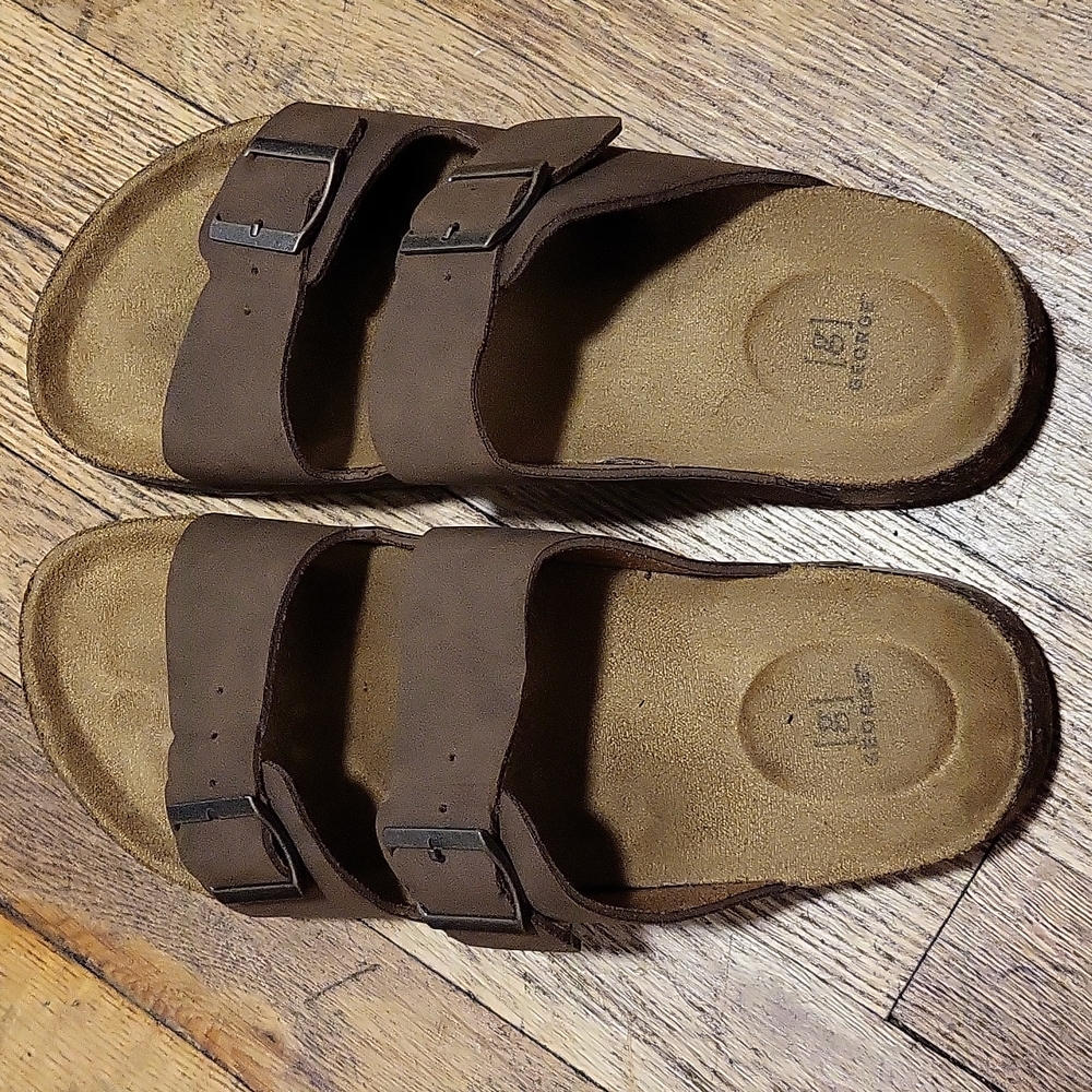 Brown Flat Sandals